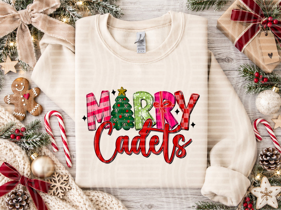 Cadets Merry mascot DTF transfer