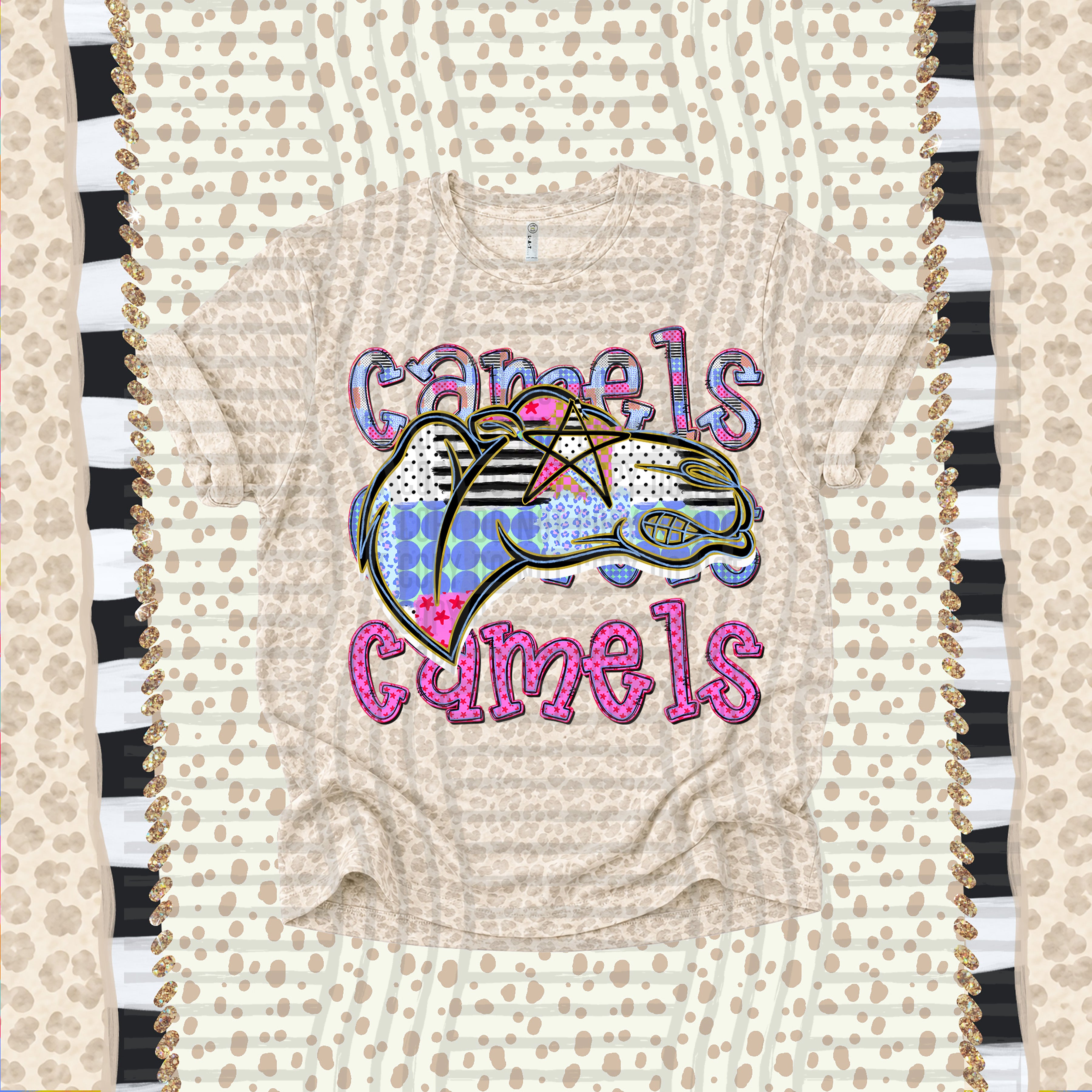 Dolly Doodle Mascots Camels design