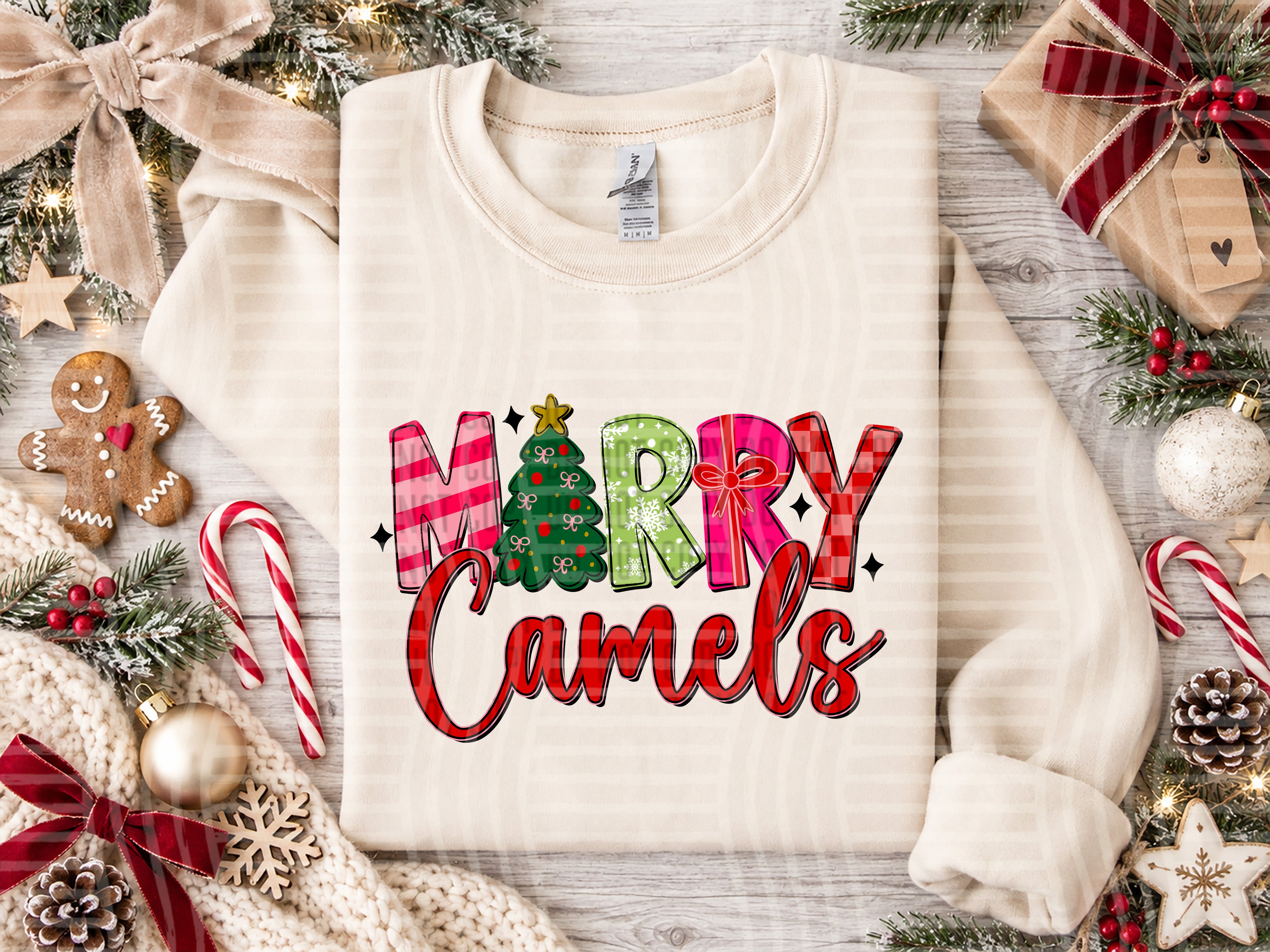 Merry Mascots Camels design