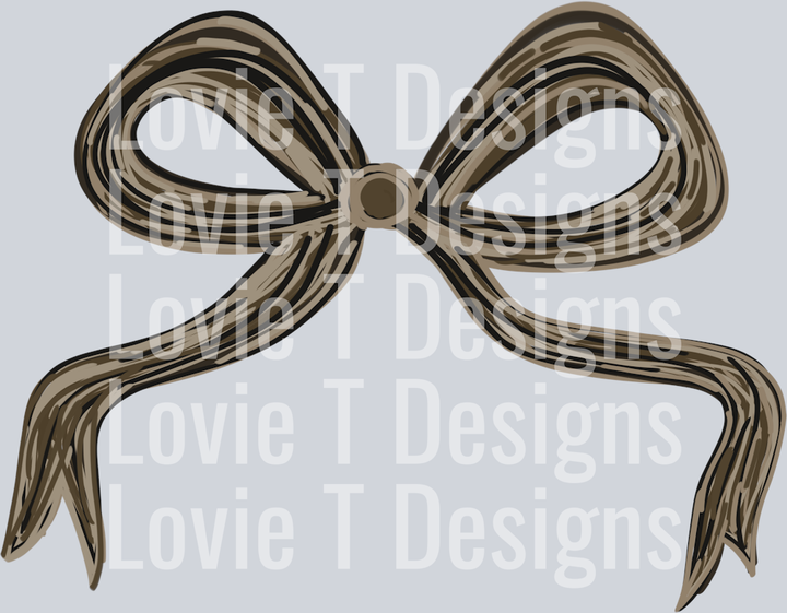 Camo Accent Bow