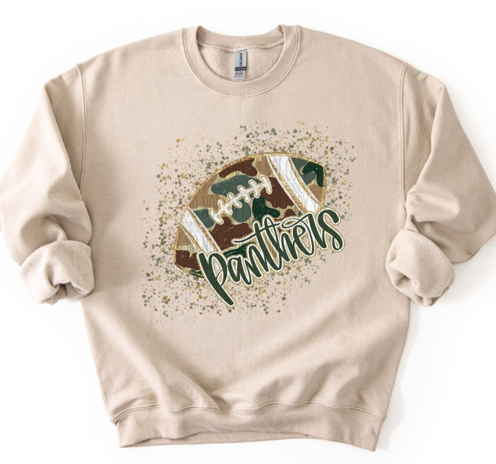 CAMO FOOTBALL + CUSTOM TEAM NAME