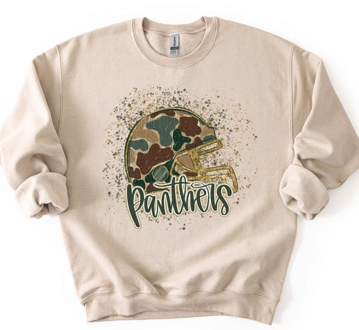 CAMO HELMET NO BOWS + CUSTOM TEAM NAME