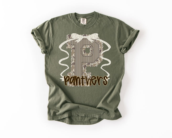 Camo Prepster Customizable & Bow Is Optional DTF transfer design