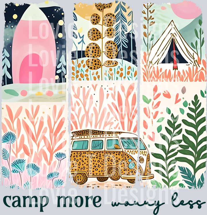 Camping png - camp more worry less