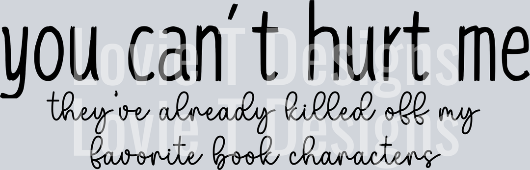 Can’t Hurt Me