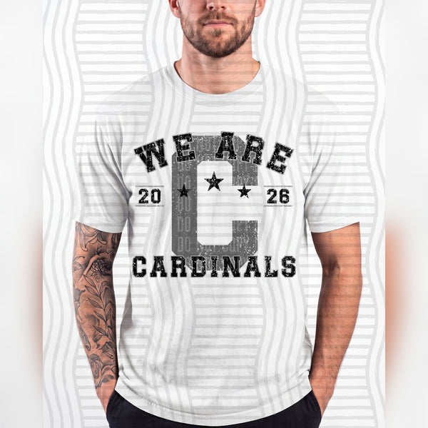 Varsity Initials Mascots Cardinals design