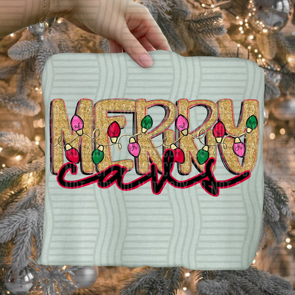 Merry Lights Mascots Cavs design