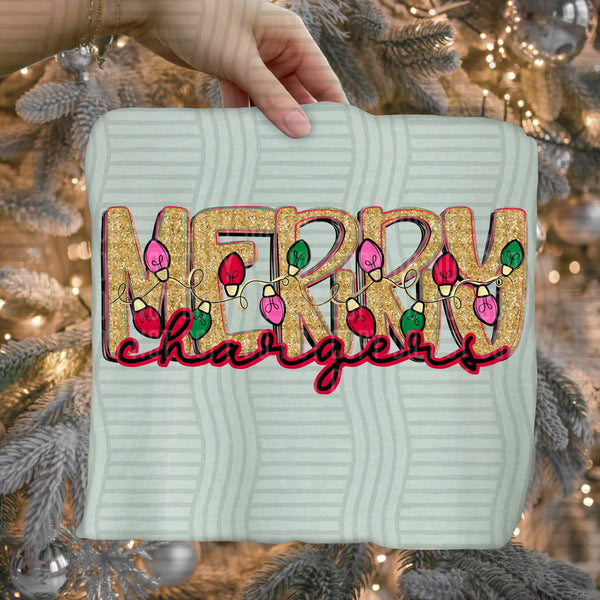 Merry Lights Mascots Chargers design