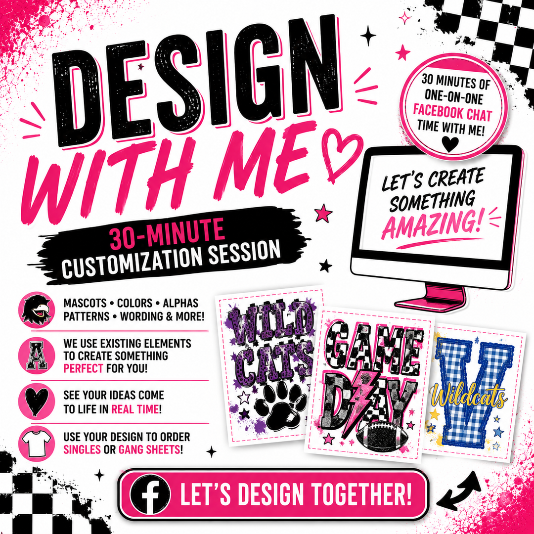 Design With Me | 30-Minute Customization Session