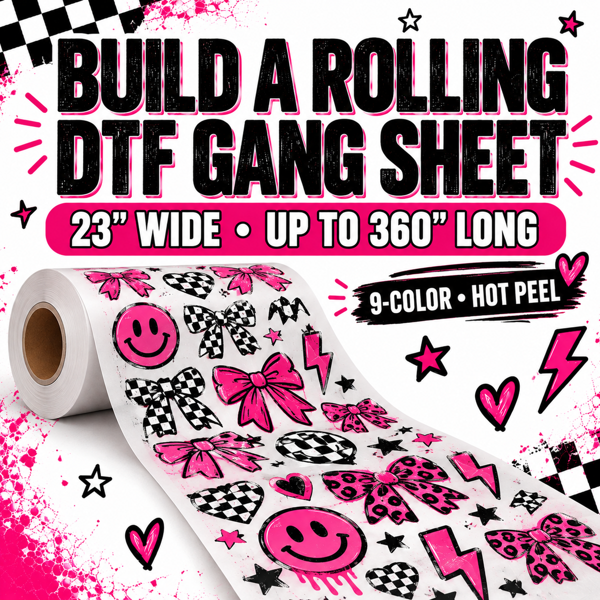 Print Your Own Designs & Gang Sheets
