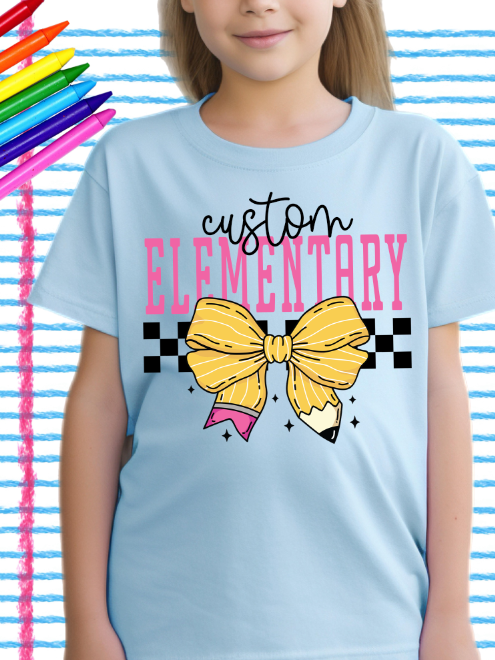 CHECKER PENCIL CUSTOM SCHOOL