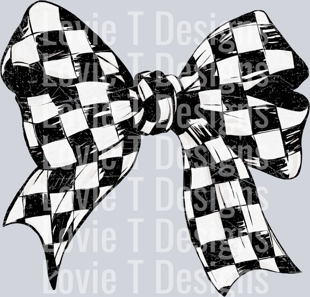 Checkered Bow