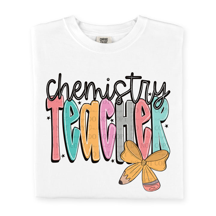 CHEMISTRY TEACHER  DOODLE BOW
