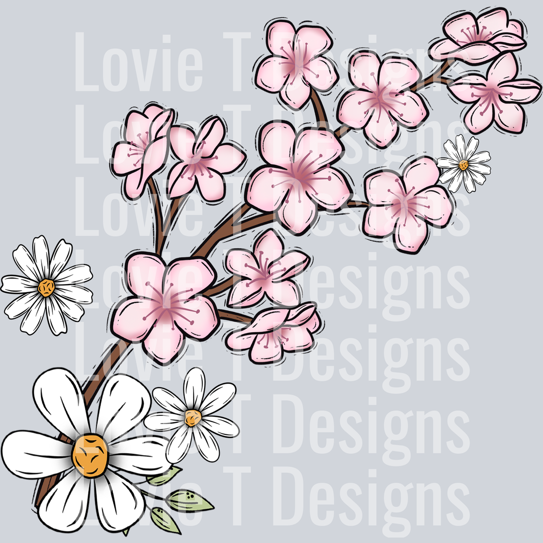 Cherry Blossom Festival Front – DTF Transfer