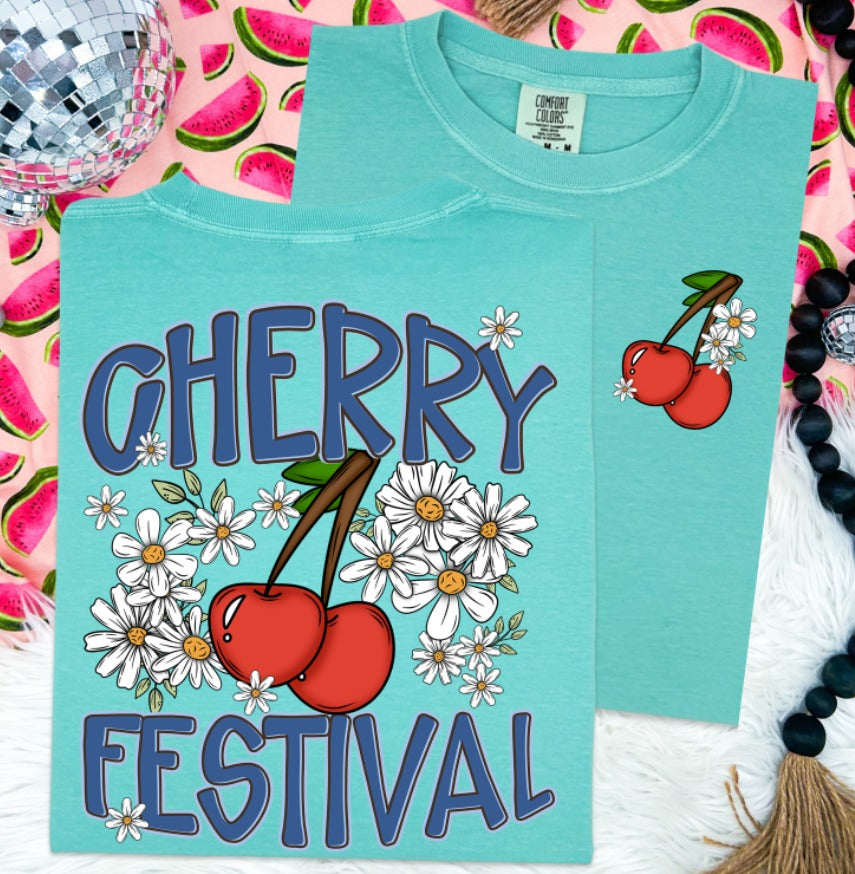 Cherry Festival Festival DTF transfer design