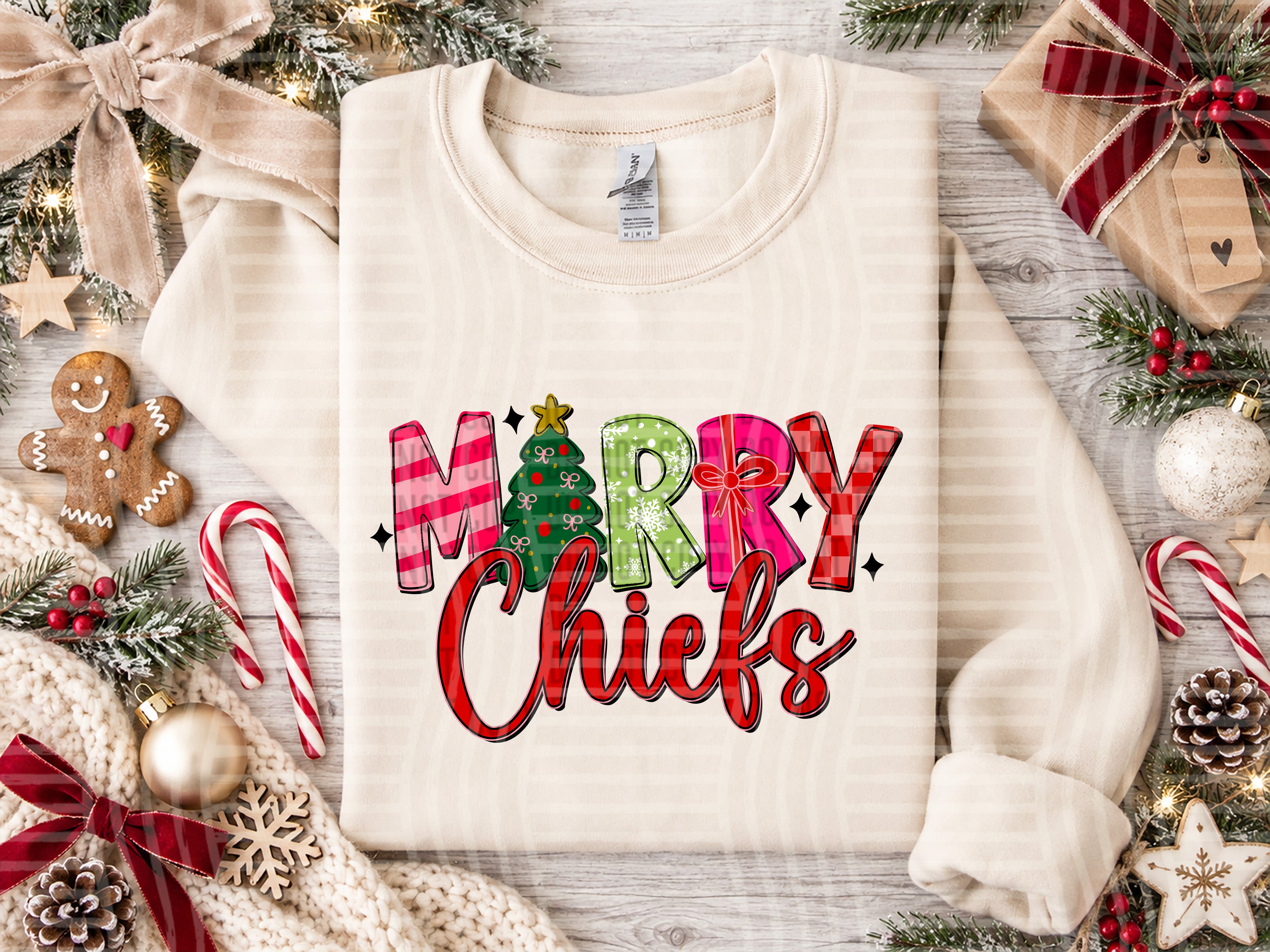 Merry Mascots Chiefs design