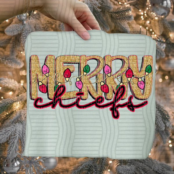 Merry Lights Mascots Chiefs design