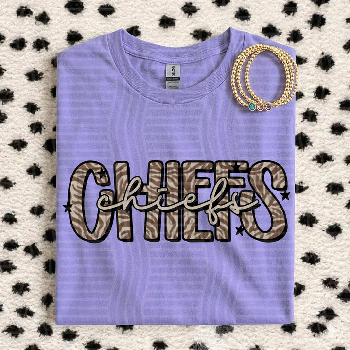 Chiefs Zebra Mascots DTF transfer