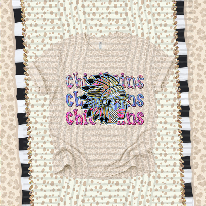 Chieftains Dolly Doodle mascot DTF transfer