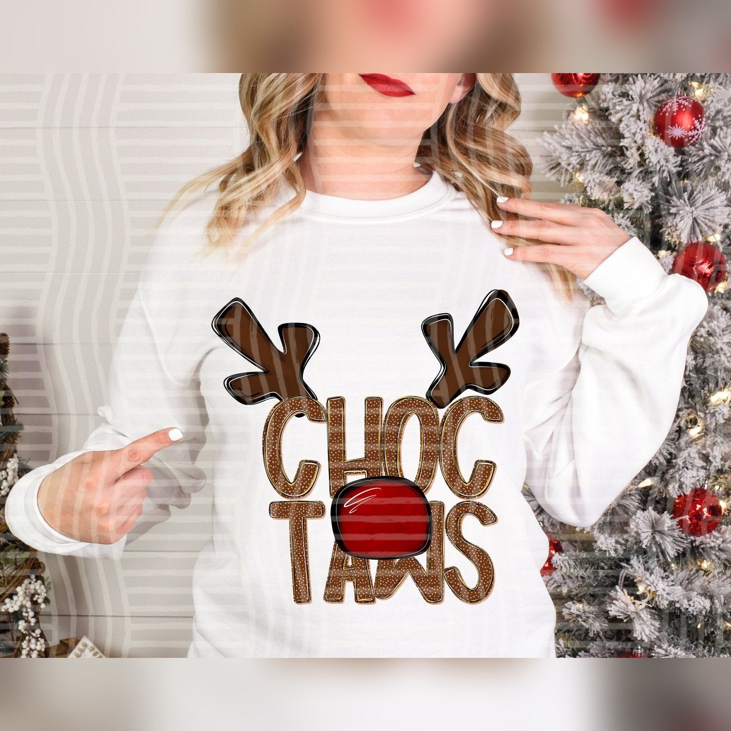 Deer Antler Mascots Choctaws design