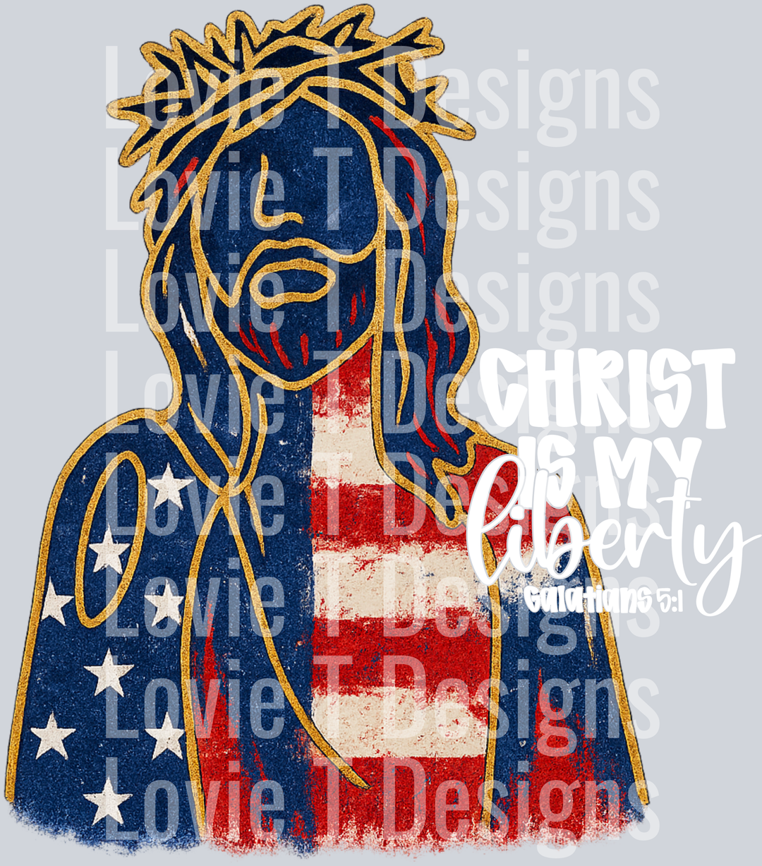 Christ is My Liberty White