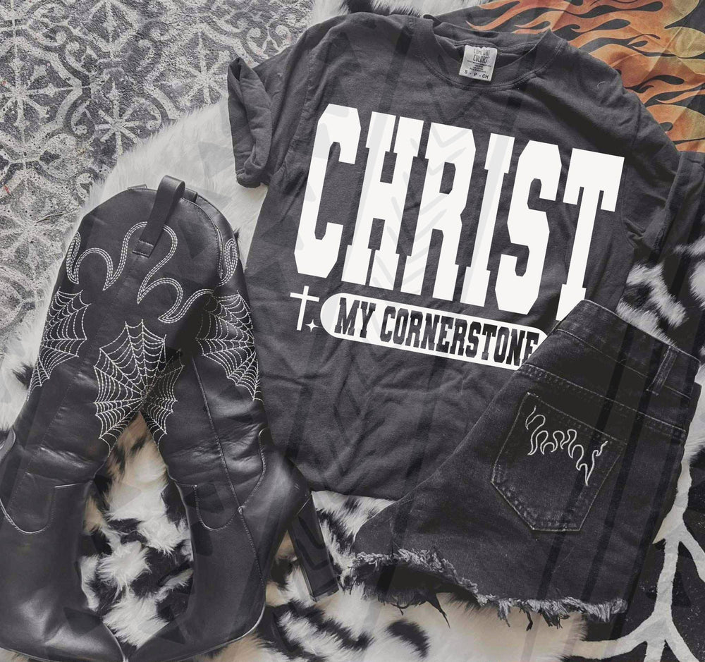 Christ White DTF transfer design – image 1