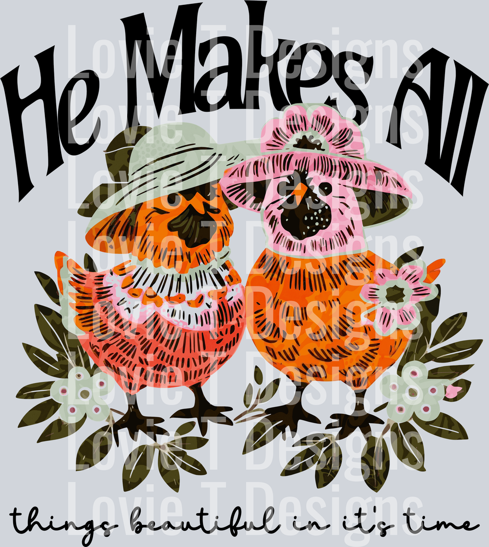 Christian png - He Makes All things Beautiful