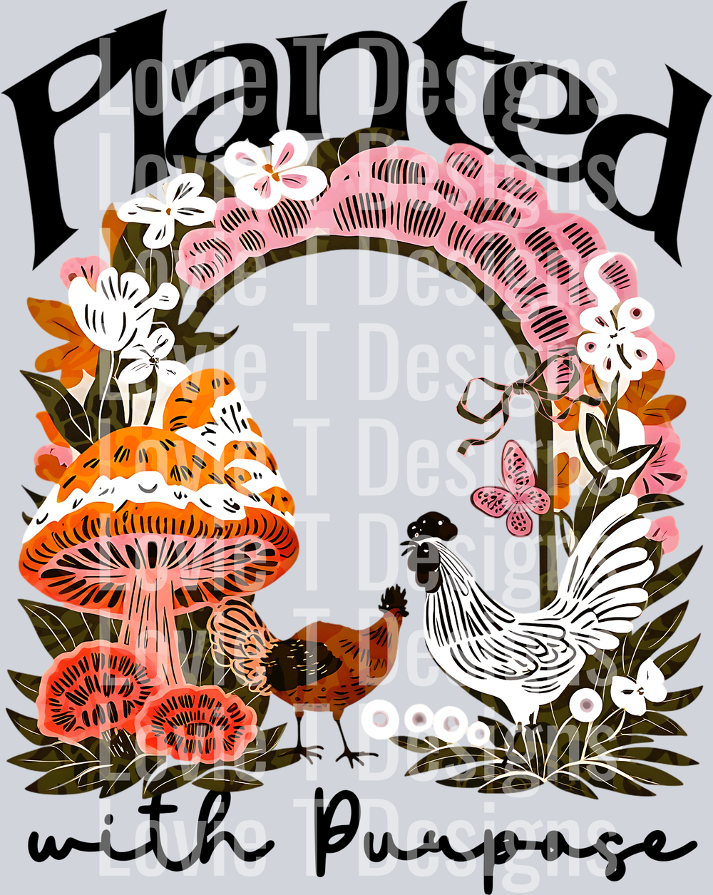 Christian png - Planted with purpose