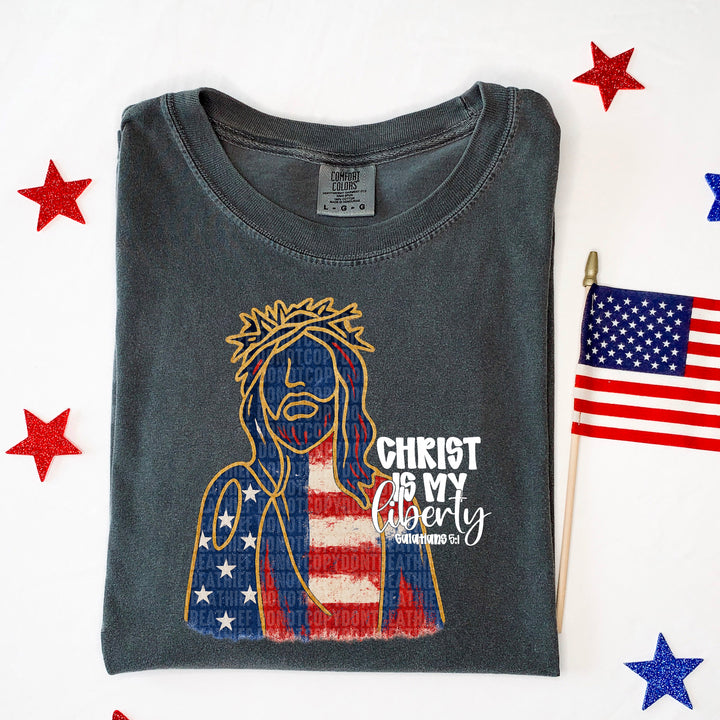 CHRIST IS MY LIBERTY WHITE