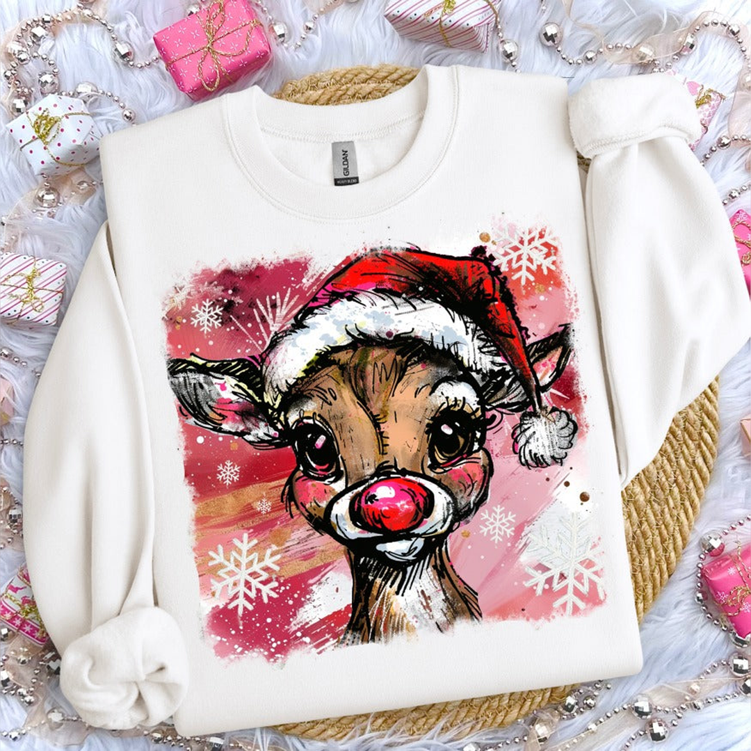 Christmas Reindeer – DTF Transfer – product image