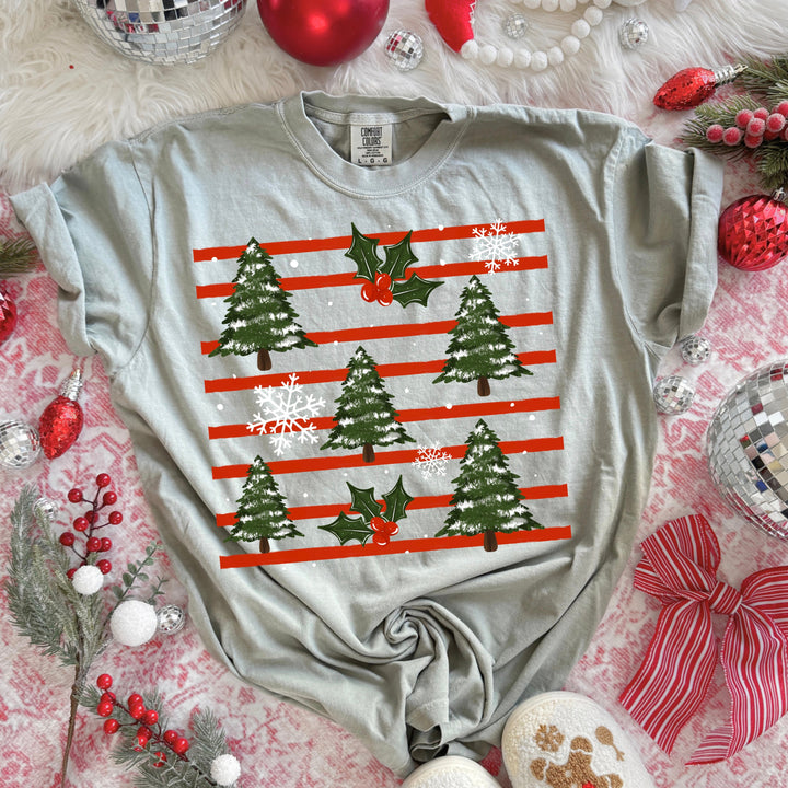 CHRISTMAS TREE STRIPES mockup
