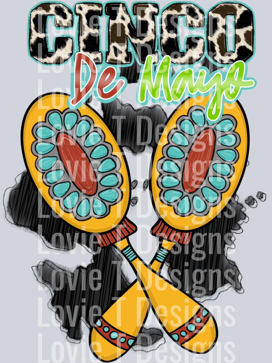 Cinco De Mayo Maracas