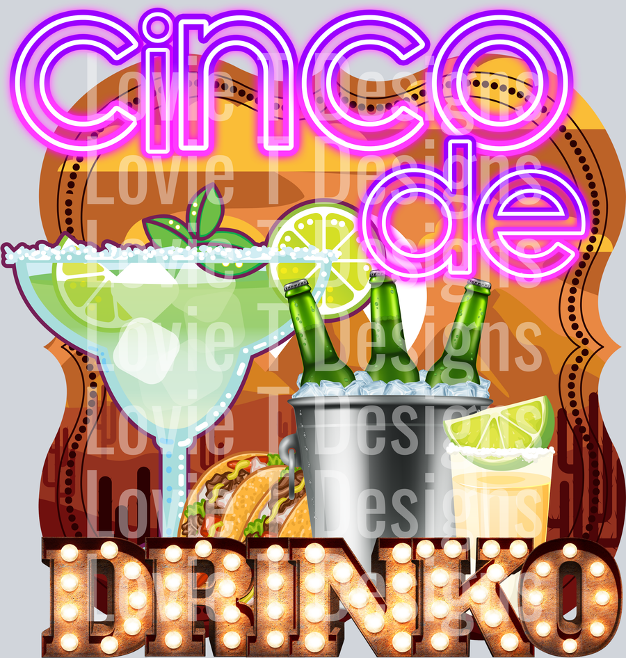 Cinco de Drinko Marquee