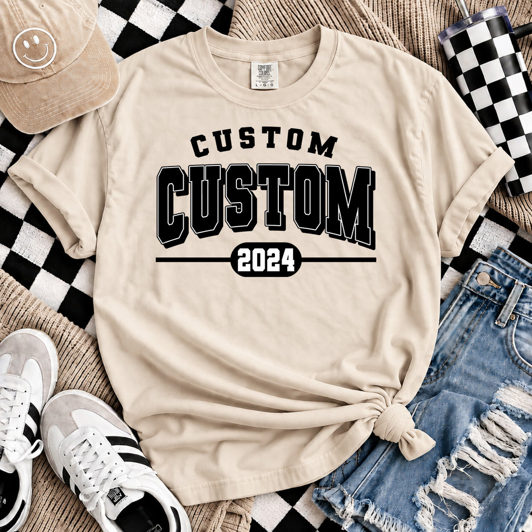 Classic Varsity Mascot DTF transfer mockup
