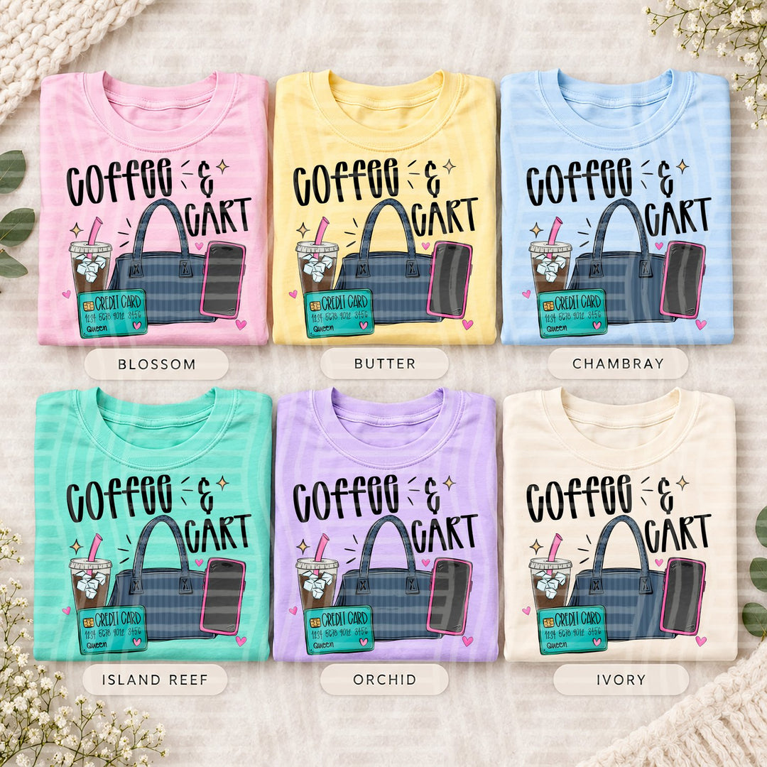 Coffee & Cart Career Day Small Biz DTF transfer