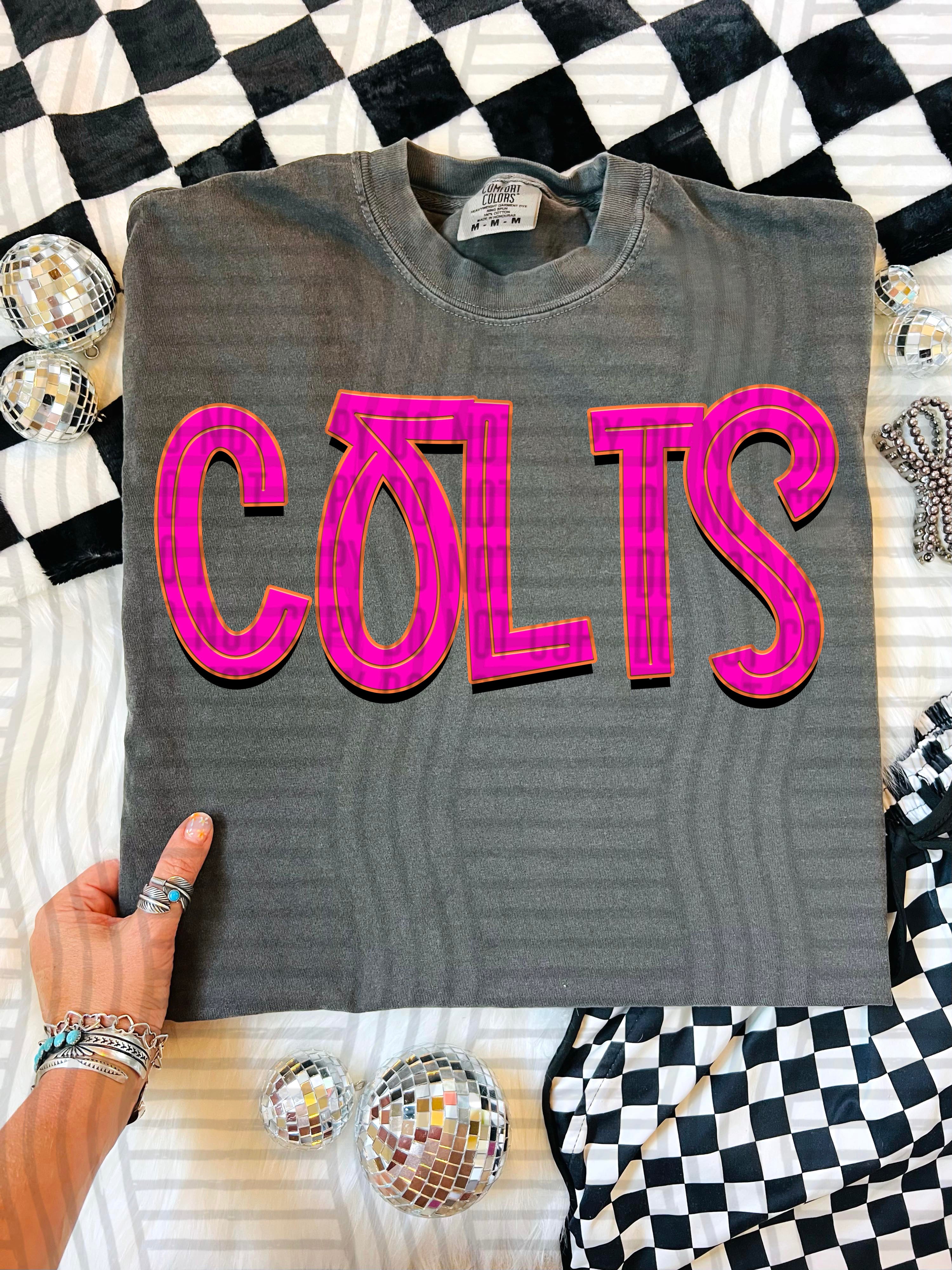 Pink Punch Colts design