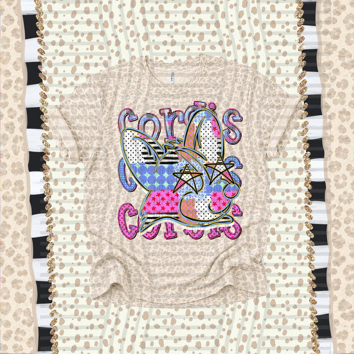 Corgis Dolly Doodle mascot DTF transfer