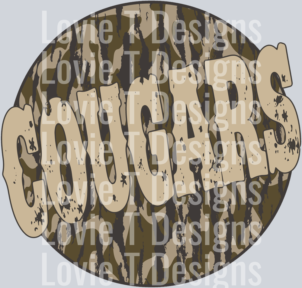 Cougars Bottomland Camo