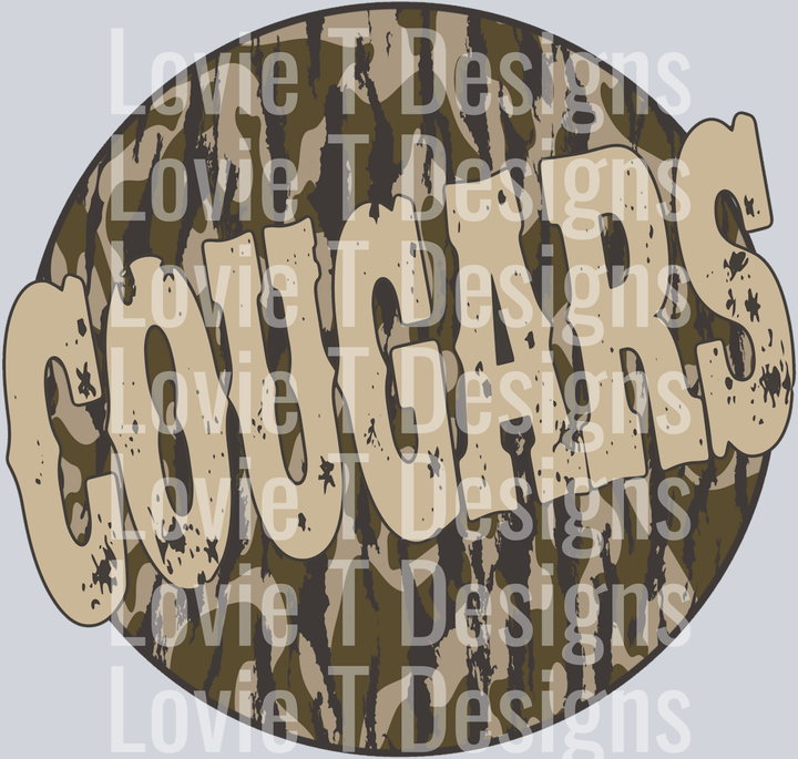 Cougars Bottomland Camo
