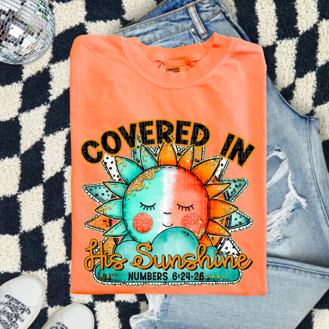 COVERED IN HIS SUNSHINE