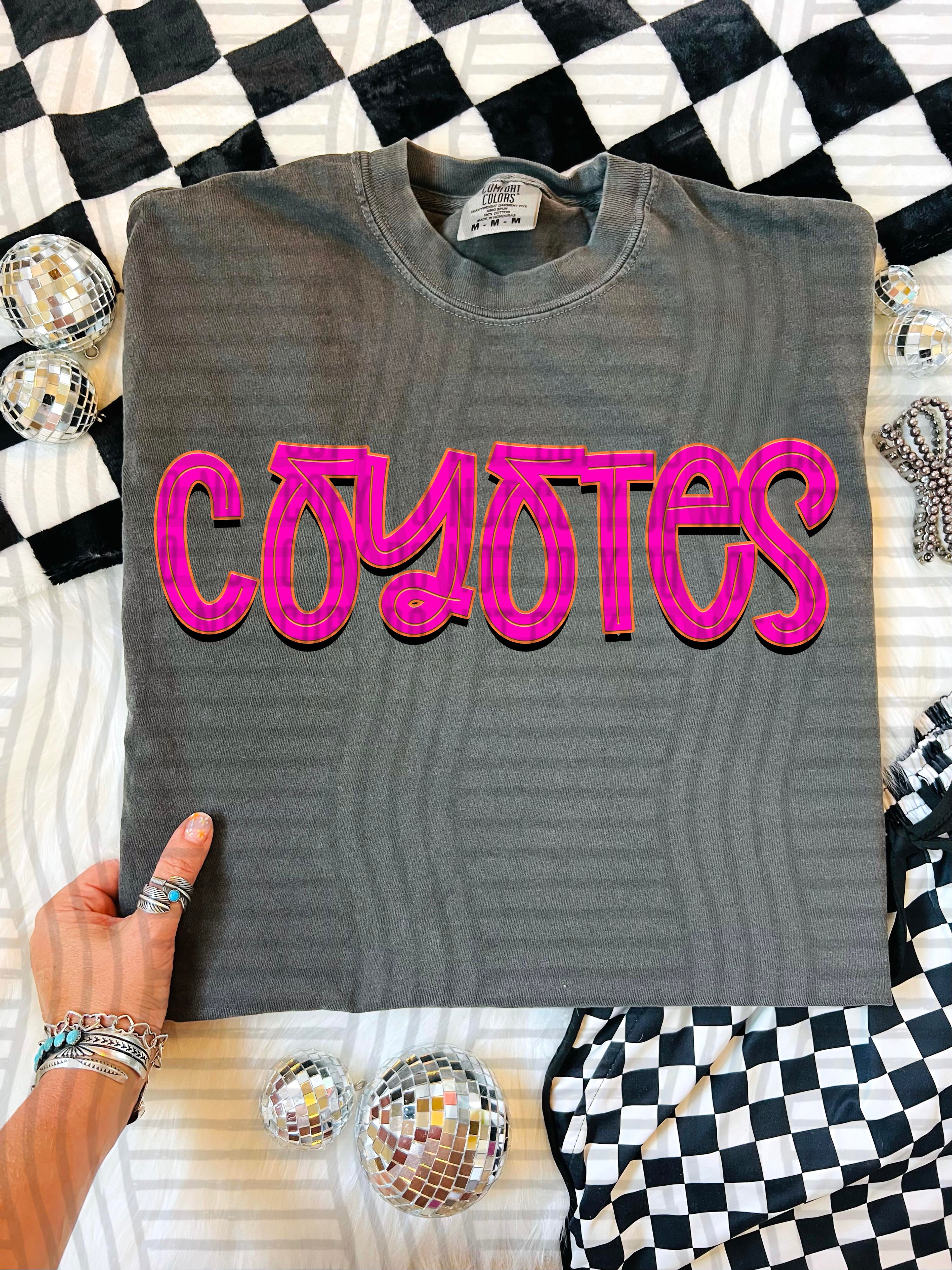 Pink Punch Coyotes design