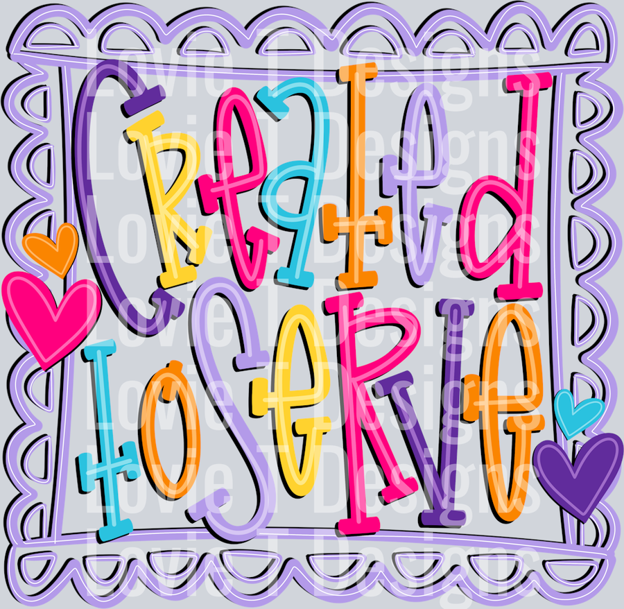 Created To Serve Doodle Bright