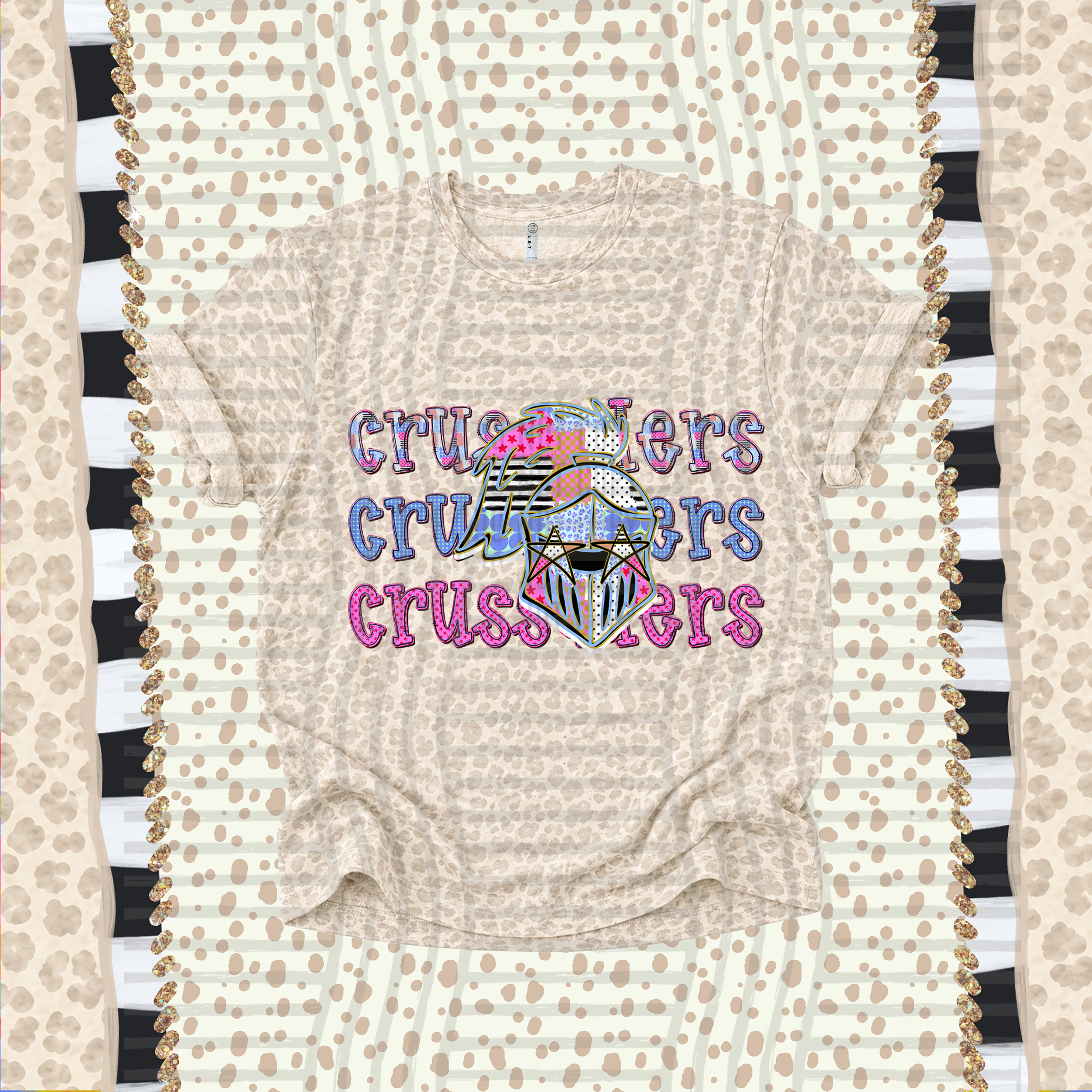 Dolly Doodle Mascots Crussaders design