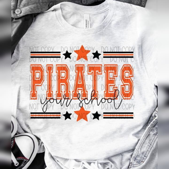 Custom All Stars Varsity – DTF Transfer – product image