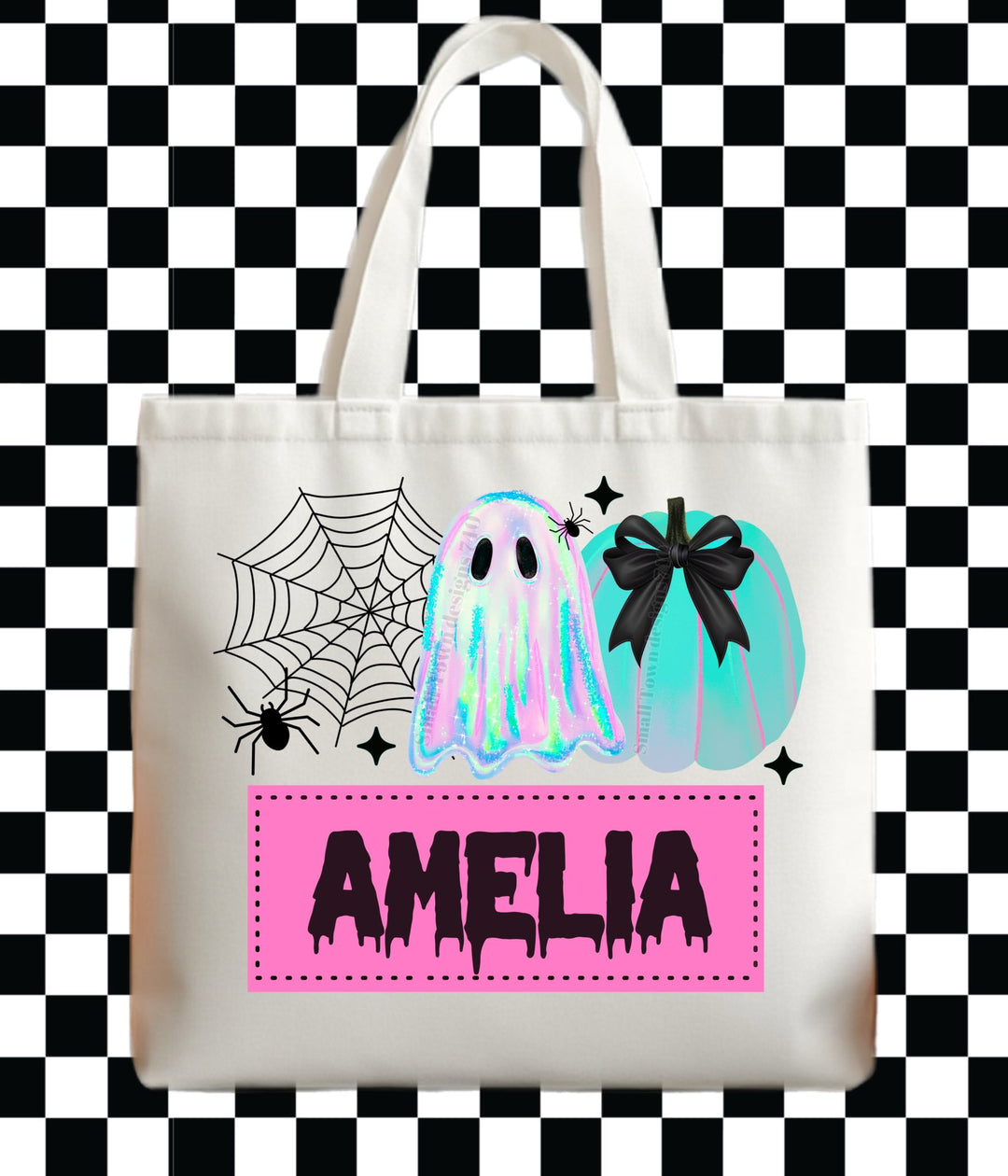 CUSTOM NAME HALLOWEEN TRANSFER