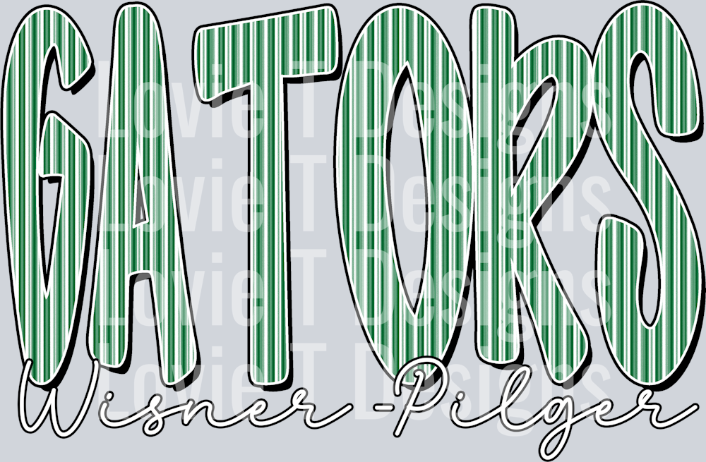 CUSTOM SEERSUCKER GATORS Wisner-Pilger