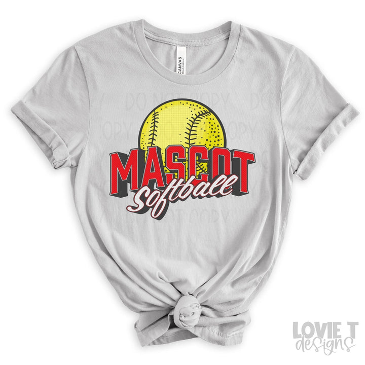 Custom Vintage Mascot Sport mascot custom transfer design