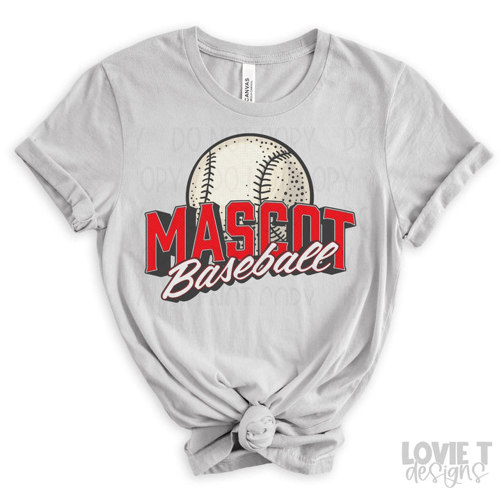 Custom Vintage Mascot Sport mascot custom transfer design
