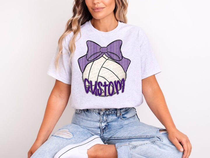 CUSTOM VOLLEYBALL + BOW