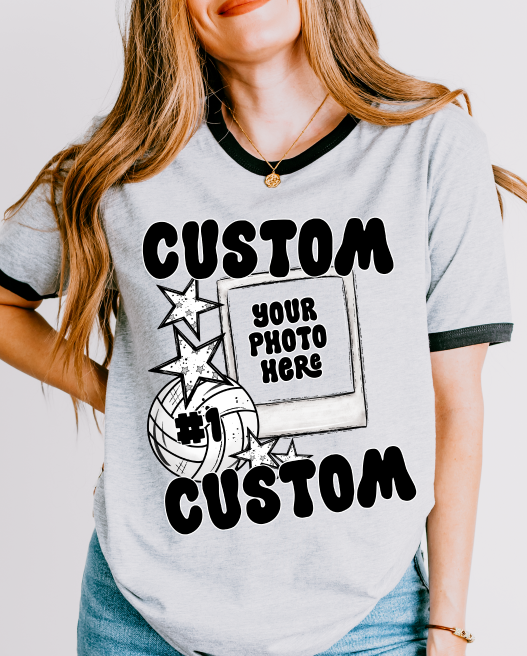 Custom Volleyball Sports Frame